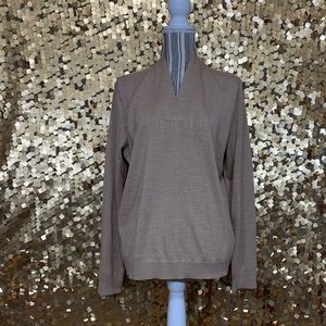 Wool camel color sweater nwt